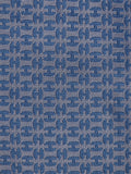 Hermès jaquard silk tie blue H pattern no code