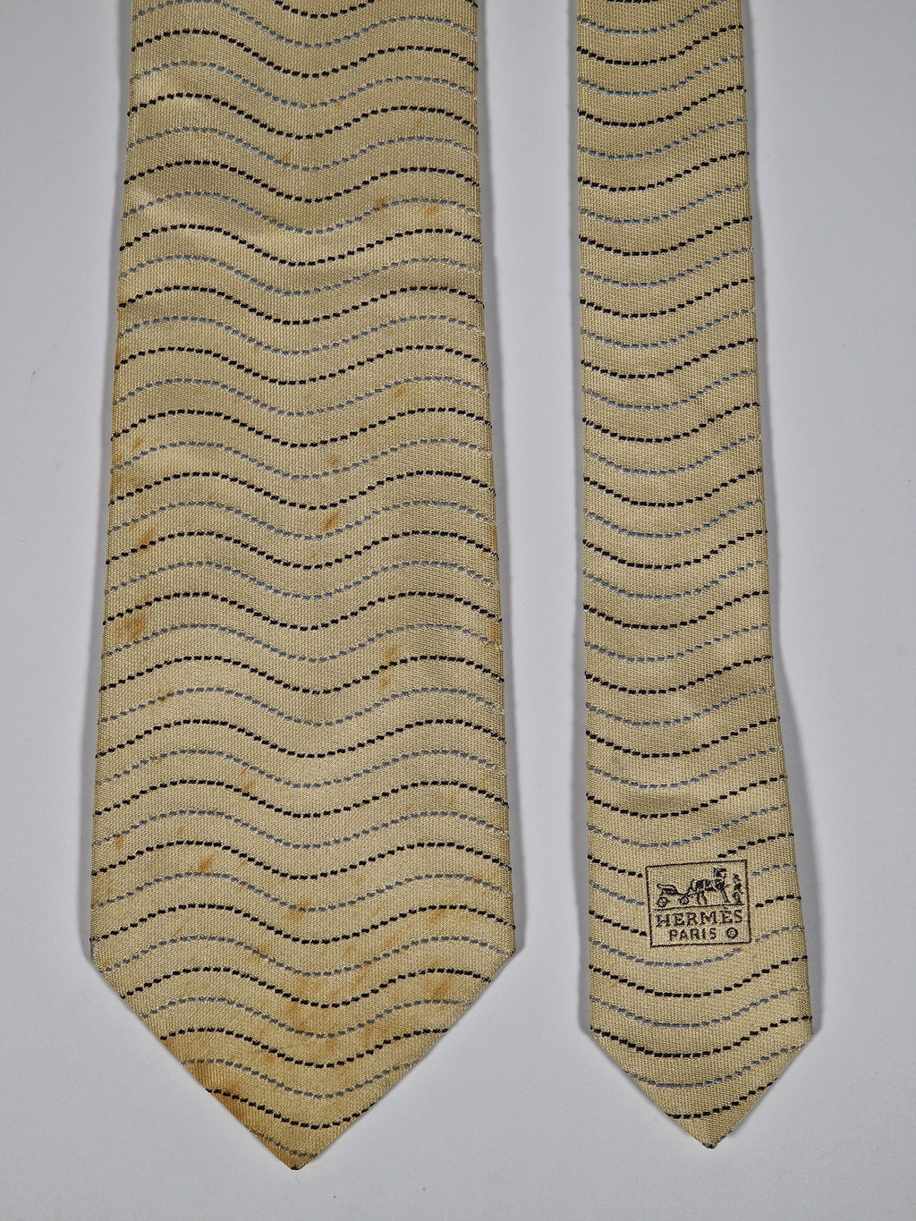 Hermés No Cod Jaquard A Tie