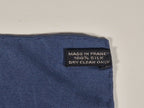 Hermes petit carrè 40 silk blue belt pattern