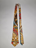 Scarf No code Hermès silk tie frog pattern