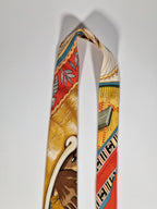 Scarf No code Hermès silk tie frog pattern
