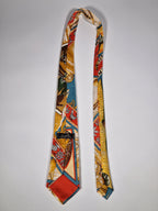 Scarf No code Hermès silk tie frog pattern