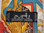 Scarf No code Hermès silk tie frog pattern