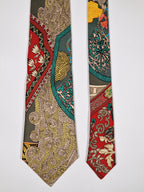 Scarf no code Hermès ethnical pattern tie