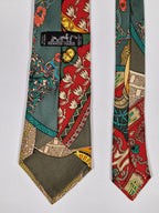 Scarf no code Hermès ethnical pattern tie