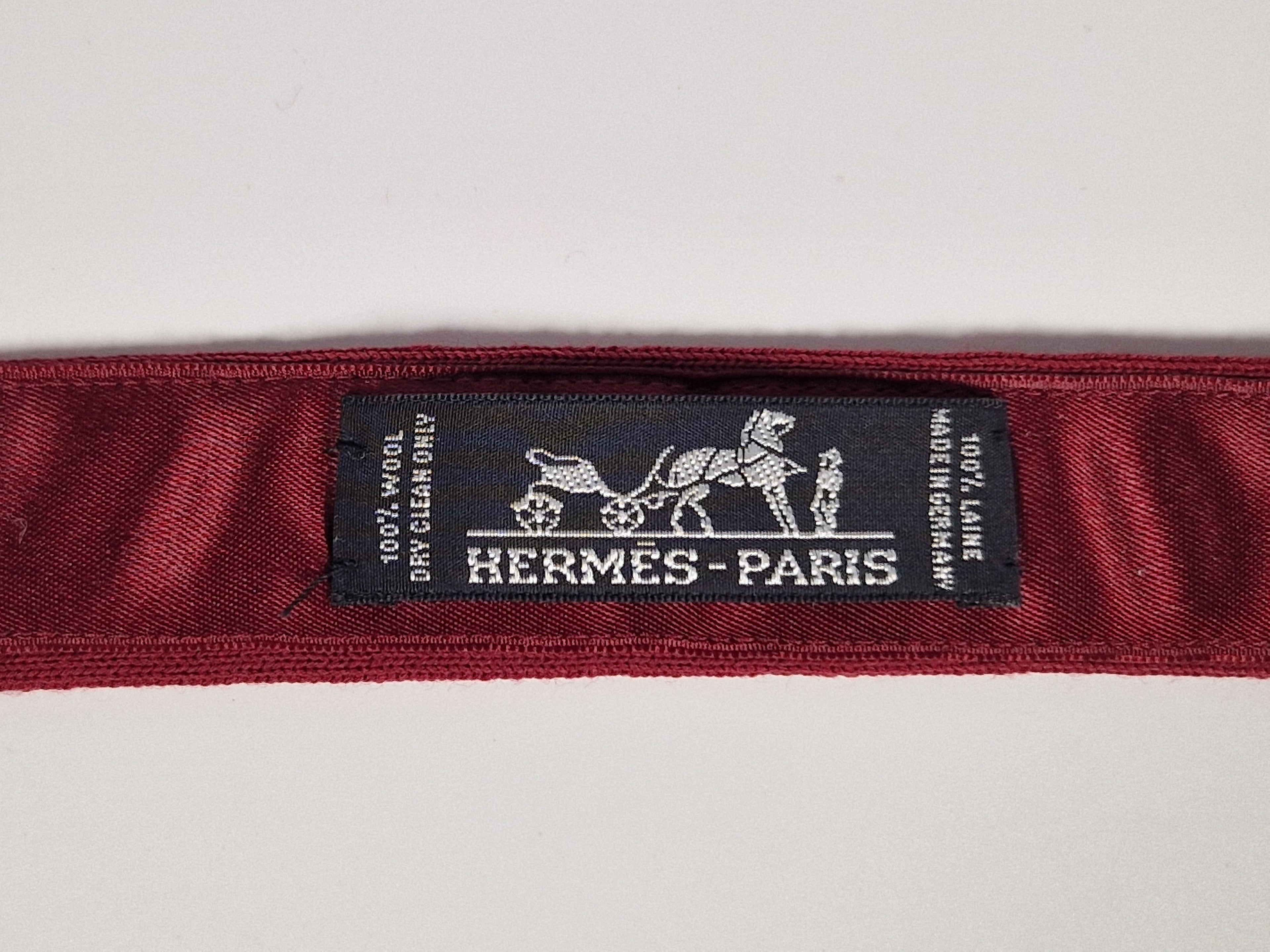Hermés knit tie