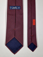 645666 Hermès tie red whimsicl keyboard 645666 EA
